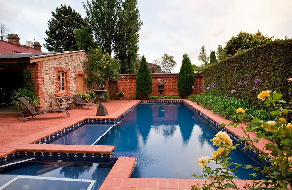 jardin piscine