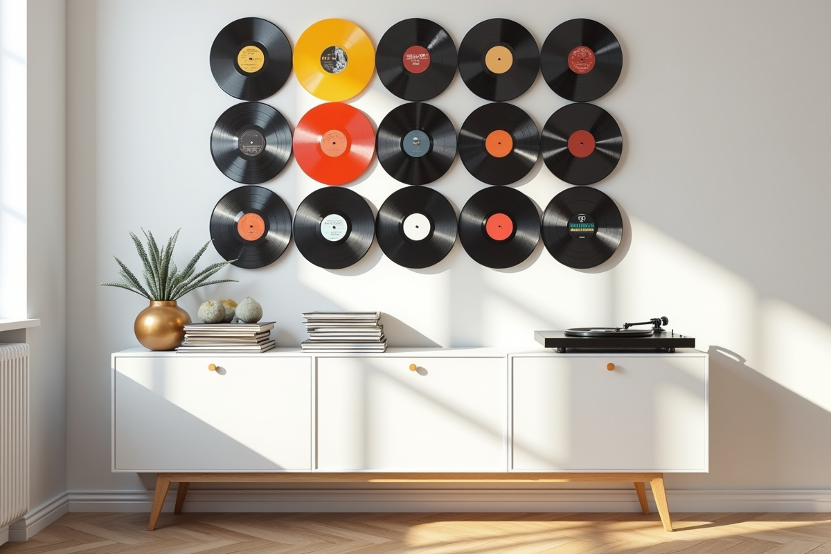 vinyles organisés