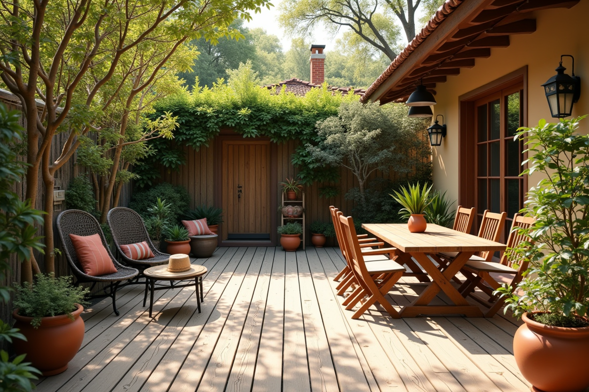 terrasse matériaux