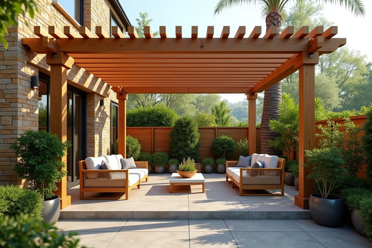 pergola terrasse
