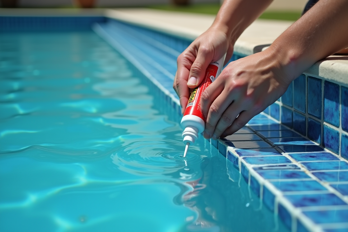 piscine rebouchage